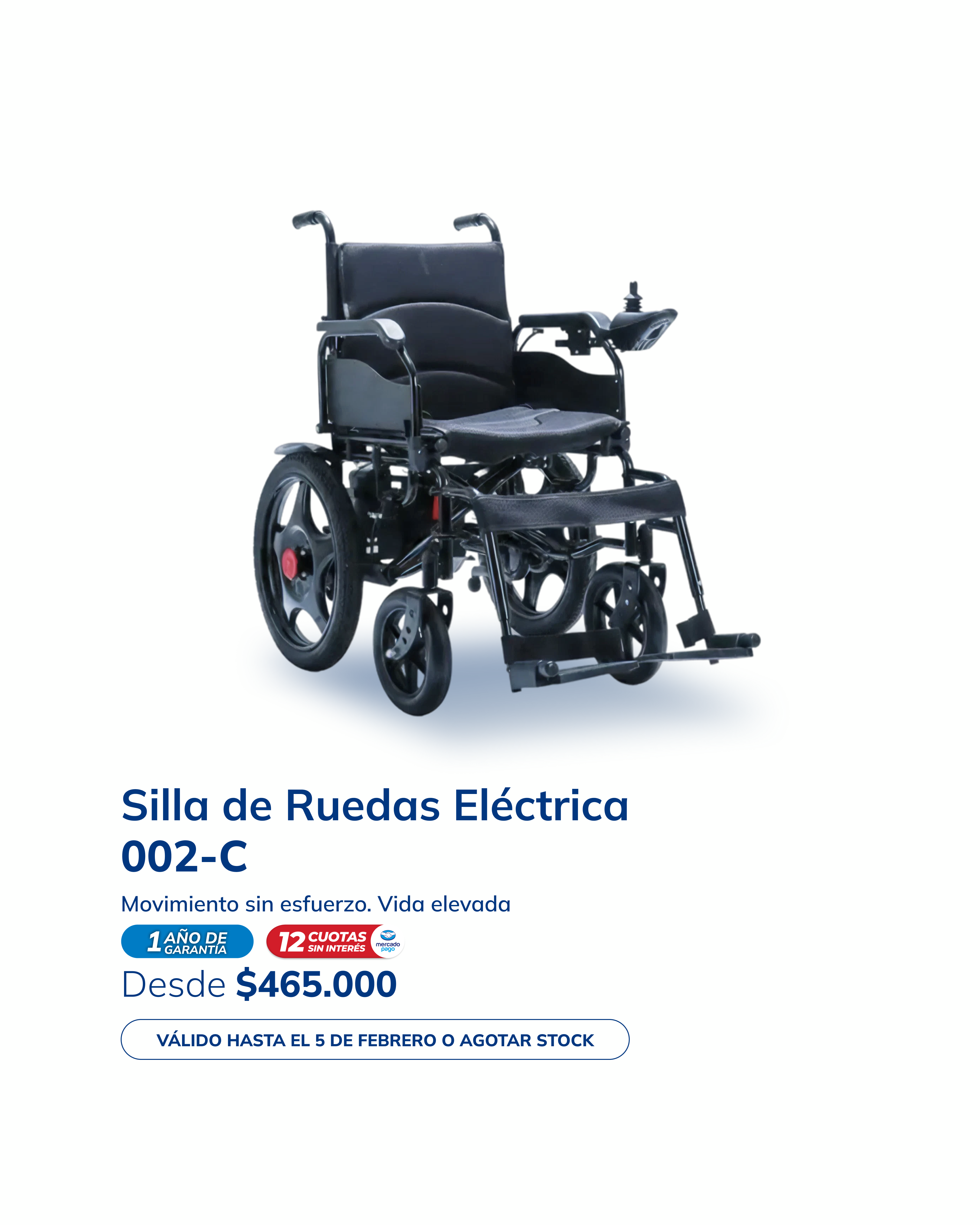 Silla de Ruedas Eléctrica 002C
